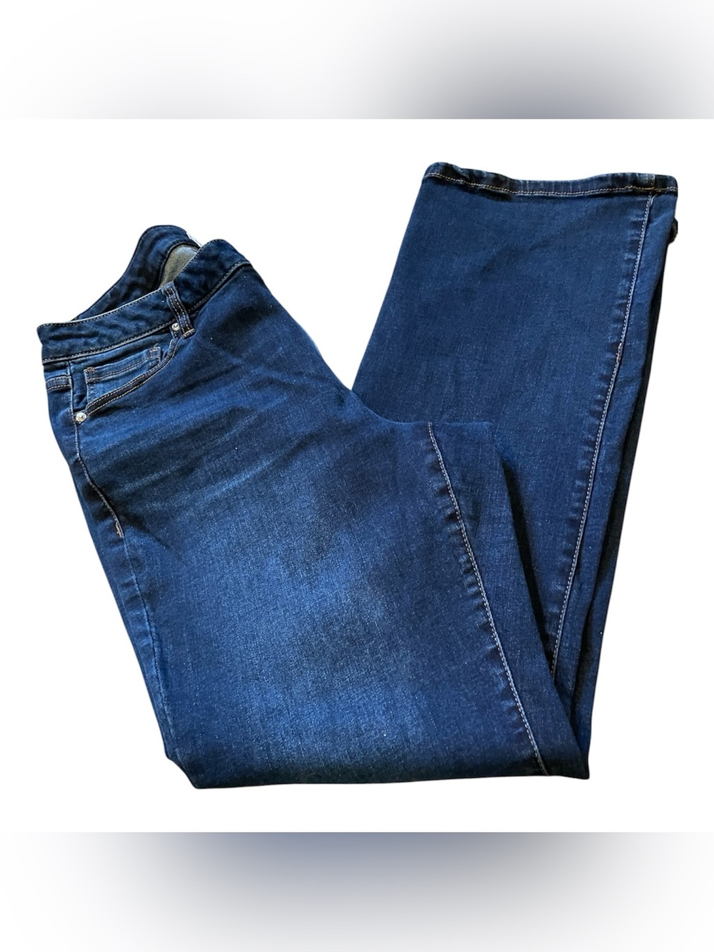 Lane Bryant Mid Rise Super Stretch Bootcut Jeans Sz 18 Short